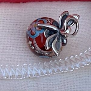 Retired James Avery Dragonfly Art
glass charm
